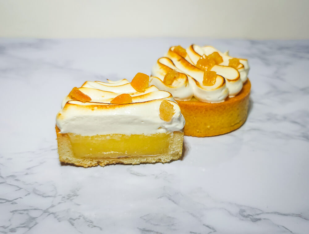 Lemon-honey meringue